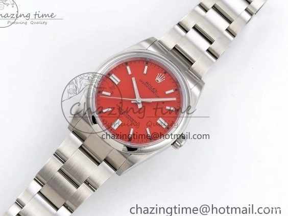 MiroTime 0513 WrinkleFree Oyster Perpetual 126000 36mm APF 1:1 Best Edition 904L Steel Red Dial VR 1422